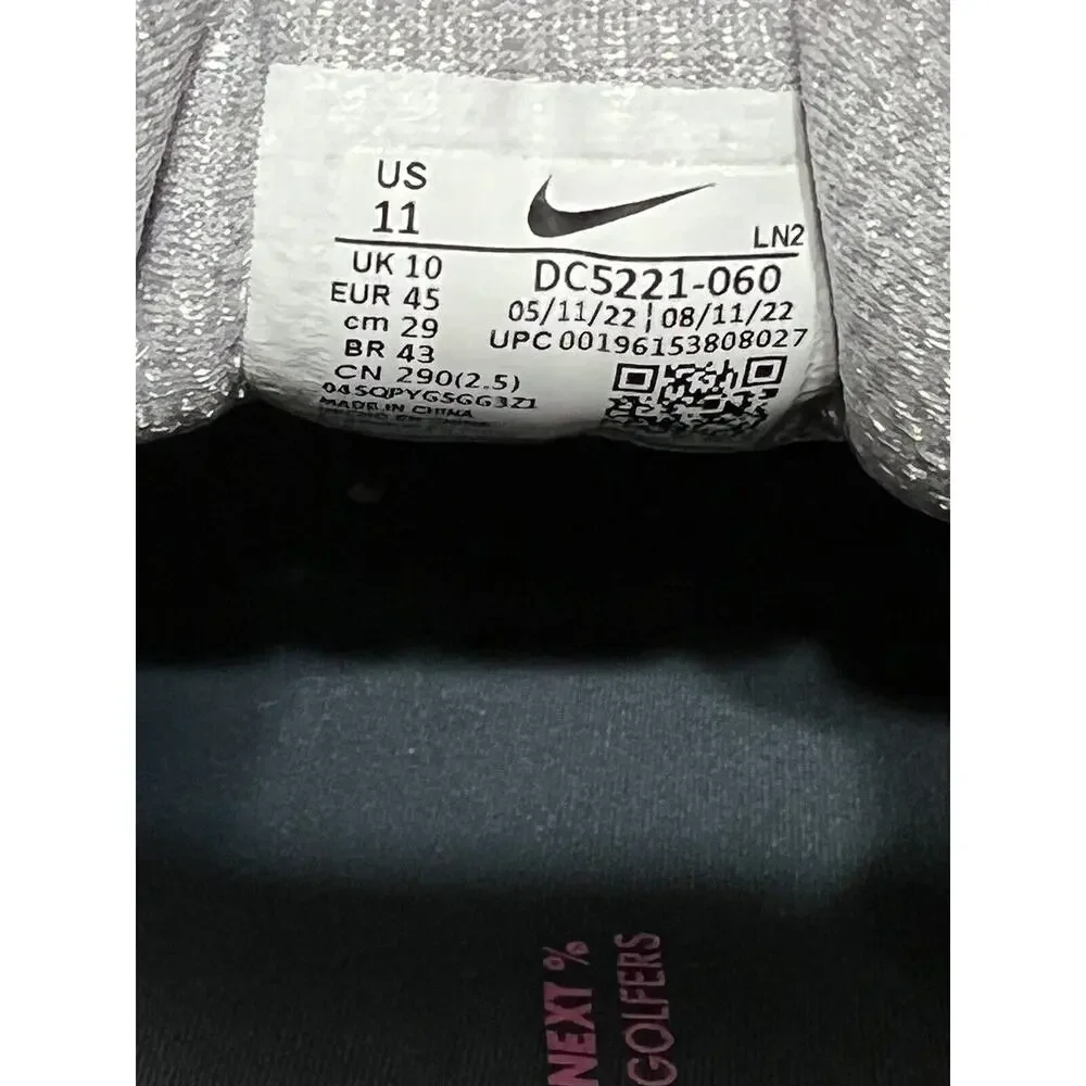 Nike Air Zoom Infinity Tour Next% Wolf Grey Pink Men’s Sz 11 DC5221-060 *NO BOX*
